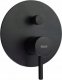 Zestaw prysznicowy Rea REA-P6300 ZESTAW WANNOWY PODTYNKOWY LUNGO BLACK MAT REA // N.REA.WANN-LUNGO-BLACK 3