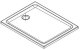Brodzik Cersanit S204-019 BRODZIK TAKO PROSTOKĄTNY 100X80X4 CW CERSANIT // KNC.B.TAKO.100X80 10