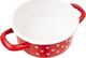 Orion Garnek / garnuszek emaliowany 0,6L GROCHY czerwony uniwersalny 1