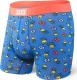 SAXX Bokserki męskie Vibe Boxer Brief Blue Pinapple Bash r. XL 1
