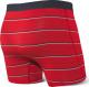 SAXX Bokserki męskie Vibe Boxer Brief Red Shallow Stripe r. S 2