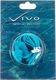 Vivo Zatyczki do uszu+pasek Vivo silikon-PVC B-2005 jasno niebieski Uniwersalny 1