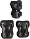 Rollerblade Ochraniacze Skate Gear 3pack czarne r. L 2