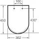 Deska sedesowa Roca Meridian Supralit (A8012A200B) 2