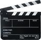 Commlite Klaps Filmowy 30x25cm / Czarno-biały / Na Pisaki / Mazaki / Flamastry 1