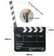 Commlite Klaps Filmowy 30x25cm / Czarno-biały / Na Pisaki / Mazaki / Flamastry 3