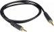 Kabel Klotz Jack 3.5mm - Jack 3.5mm 0.9m czarny 1