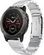 Pasek stalowy do Garmin Fenix 5 - Black uniwersalny 2