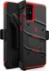 Zizo Zizo Bolt Cover - Pancerne etui Samsung Galaxy S20+ oraz podstawka uchwyt do paska (Black/Red) 1