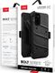 Zizo Zizo Bolt Cover - Pancerne etui Samsung Galaxy S20 oraz podstawka uchwyt do paska (Black/Black) 8