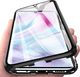 Etui Magnetyczne Front+Back Xiaomi Mi 10 - Black uniwersalny 1
