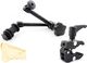 Commlite RamiĘ Przegubowe Magic Arm 11" + Zacisk Clamp 1