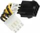 SuperMicro PCIe 8-pin - PCIe 8-pin, 0.05m, Wielokolorowy (CBL-PWEX-0663) 1