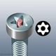 Wera WERA 367/6 TORX BO Kraftform screwdriver set + Rack 6