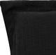 vidaXL Poduszki na krzesła ogrodowe, 2 szt., czarne, 120x50x3 cm 7
