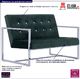 Elior Zgrabna 2-osobowa sofa Mefir - ciemnozielona 7
