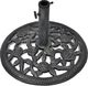 vidaXL Podstawa pod parasol żeliwna 12 kg 48 cm 2