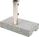 vidaXL Prostokątna podstawa pod parasol, granitowa, 25 kg 3