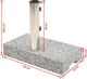 vidaXL Prostokątna podstawa pod parasol, granitowa, 25 kg 8