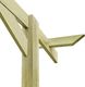 vidaXL Pergola ogrodowa, impregnowane drewno sosnowe, 180x210x40cm 3