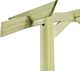 vidaXL Pergola ogrodowa, impregnowane drewno sosnowe, 180x210x40cm 4