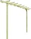 vidaXL Pergola ogrodowa, impregnowane drewno sosnowe, 360x200x60cm 1