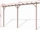 vidaXL Pergola z WPC, 400 x 40 x 195 cm, brązowa 4