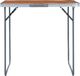 vidaXL Stolik turystyczny składany aluminiowy 60x45cm 1