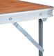 vidaXL Stolik turystyczny składany aluminiowy 60x45cm 5