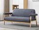 Elior 3-osobowa sofa materiałowa Eureka 3D - ciemnoszara 4