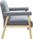 Elior Tapicerowana sofa 2-osobowa Eureka 2G - jasny szary 7