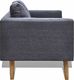 Elior Sofa dwuosobowa Lavinia 3S - ciemny szary 5