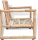 Elior Bambusowa sofa ogrodowa Belta - brązowa 3