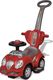 vidaXL Czerwony samochód-jeździk z drążkiem do pchania 4