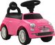 vidaXL Jeździk Fiat 500 Różowy 1