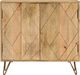 vidaXL Szafka z litego drewna mango, 80 x 30 x 75 cm 2