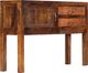 vidaXL Szafka, 118 x 30 x 75 cm, lite drewno mango 5
