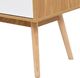 vidaXL Szafka, biała, 110 x 40 x 82 cm, MDF 6