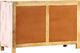 vidaXL Szafka, jasnoróżowa, 110x35x70 cm, lite drewno mango 4