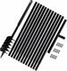 vidaXL Świder glebowy z uchwytem, 120 mm, z rurą przedłużającą, 13 m, stal 1