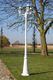 vidaXL Lampa ogrodowa, stojąca Wilanów 215cm wysoka. 1
