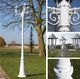 vidaXL Lampa ogrodowa, stojąca Wilanów 215cm wysoka. 6