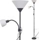 Lampa podłogowa vidaXL Lampa podłogowa czarna 3