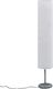 Lampa podłogowa vidaXL Lampa podłogowa na stojaku, 121 cm, biała, E27 3
