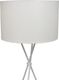 Lampa podłogowa vidaXL Lampa podłogowa, biała 2