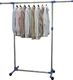 vidaXL Regulowany stojak/wieszak na ubrania, stal nierdzewna, srebrny 2