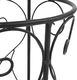 vidaXL Stojak na parasole w stylu vintage, metalowy, 26x46 cm, czarny 4