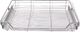 vidaXL Wysuwane kosze druciane, 2 szt., srebrne, 800 mm 3