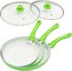 Patelnia vidaXL zestaw 20 24 28cm 1