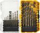 Wiertło Dewalt do metalu HSS walcowe 1,5 2 4,5 4 5 1 3 2,5 3,5 6 10 12 8 9mm zestaw (DT70729-QZ) 2